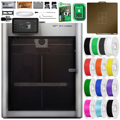 Bambu Lab X1C Carbon 3D Printer &amp; Filament Bundle 3D Printer Bundle Bambu Lab 