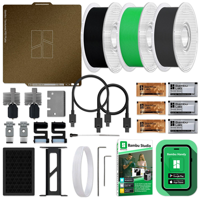 Bambu Lab X1E Professional 3D Printer Bundle with 16 Color AMS System 3D Printer Bundle Bambu Lab 