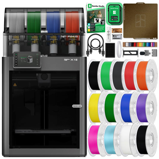 Bambu Lab X1E Professional 3D Printer & Filament Bundle 3D Printer Bundle Bambu Lab 