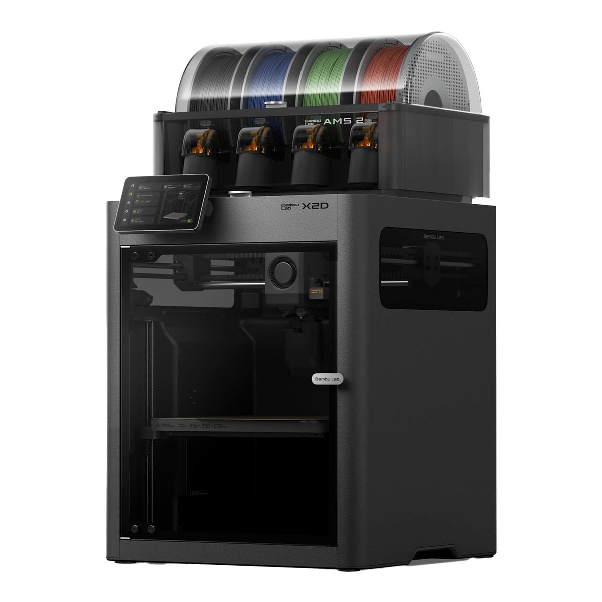 Bambu Lab X2D 3D Printer Bundle with Filament Rolls &amp; AMS 2 PRO Bambu X2D 3D Printer Bundle Bambu Lab 