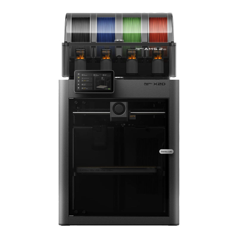 Bambu Lab X2D 3D Printer Bundle with Filament Rolls & AMS 2 PRO Bambu X2D 3D Printer Bundle Bambu Lab 