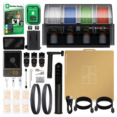 Bambu Lab X2D 3D Printer Bundle with Filament Rolls & AMS 2 PRO Bambu X2D 3D Printer Bundle Bambu Lab 