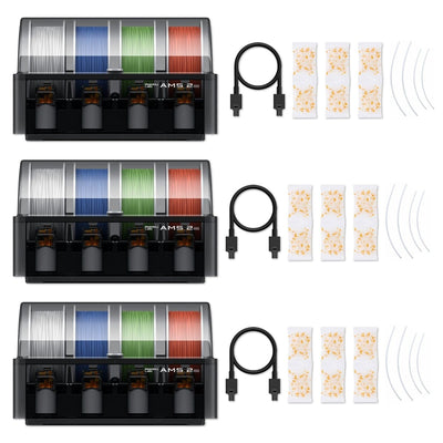 Bambu Lab X2D 3D Printer Enterprise Bundle - 3 Printers & 30 Filament Rolls - Swing Design5