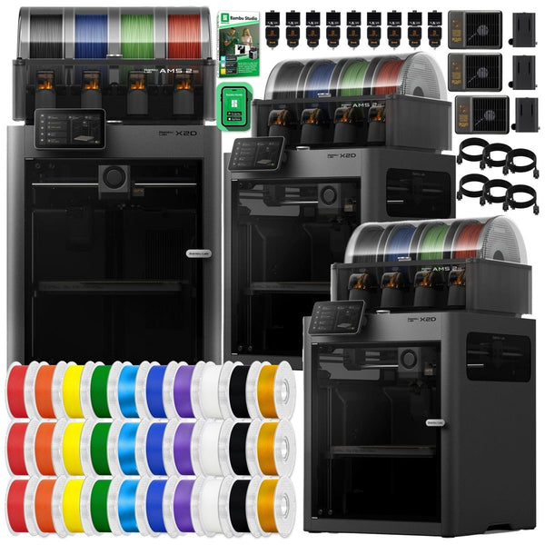 Bambu Lab X2D Multiple 3D Printer Bundles for Business | Swing Design
