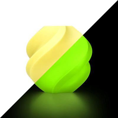 Bambu Labs PLA Glow Filament With Spool 3D Printer Bambu Lab Glow Yellow (15400) 