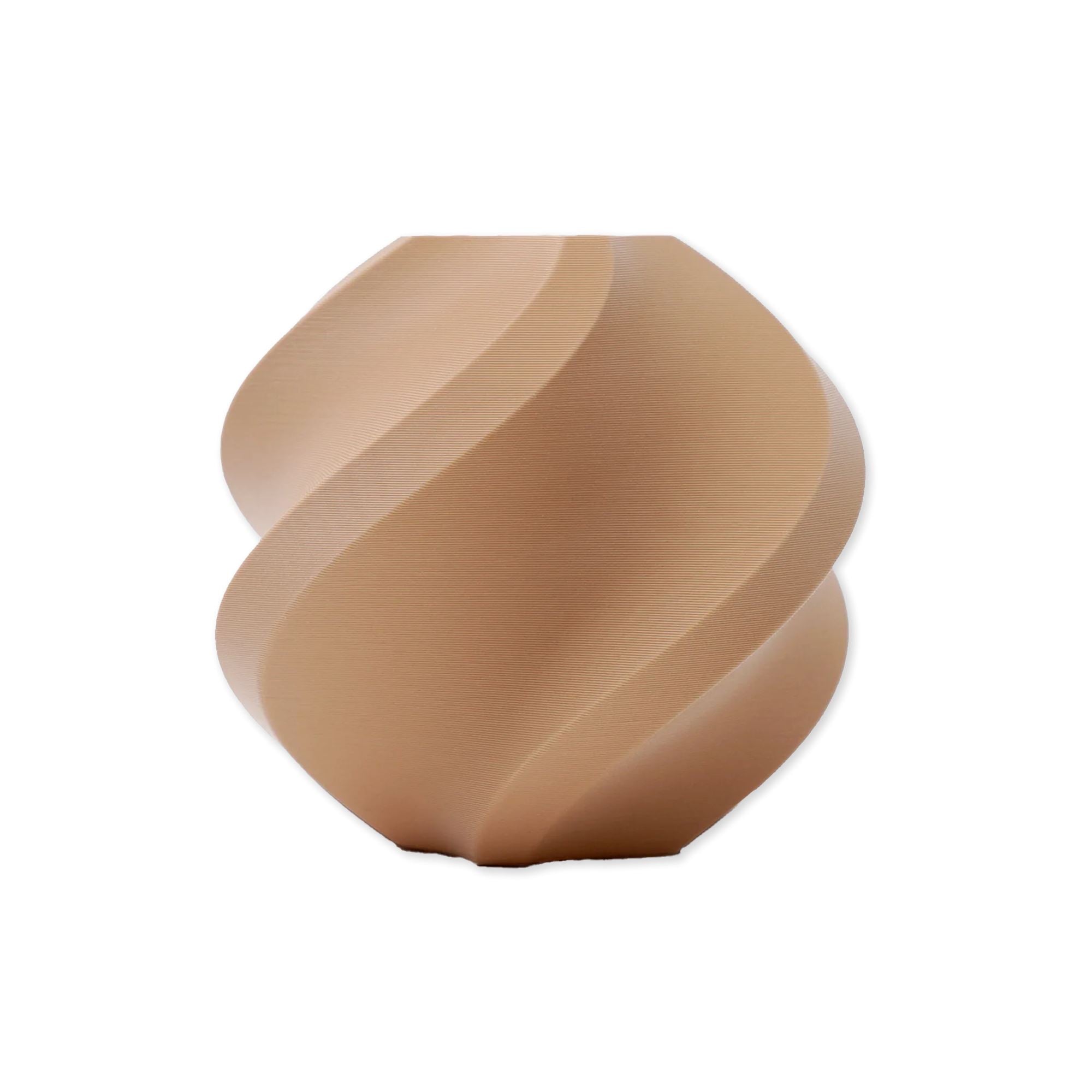 Bambu Labs PLA Matte Filament With Spool 3D Printer Bambu Lab Matte Latte Brown (11800) 