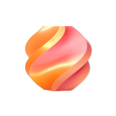 Bambu Labs PLA Silk Dual Color Filament With Spool 3D Printer Bambu Lab Gilded Rose (13901) 