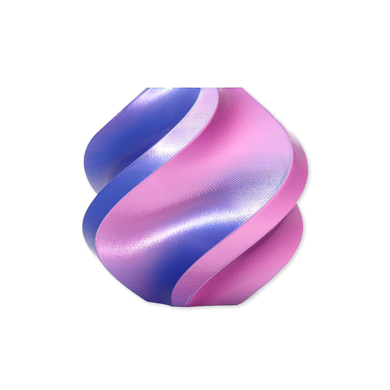 Bambu Labs PLA Silk Dual Color Filament With Spool 3D Printer Bambu Lab Neon City (13903) 