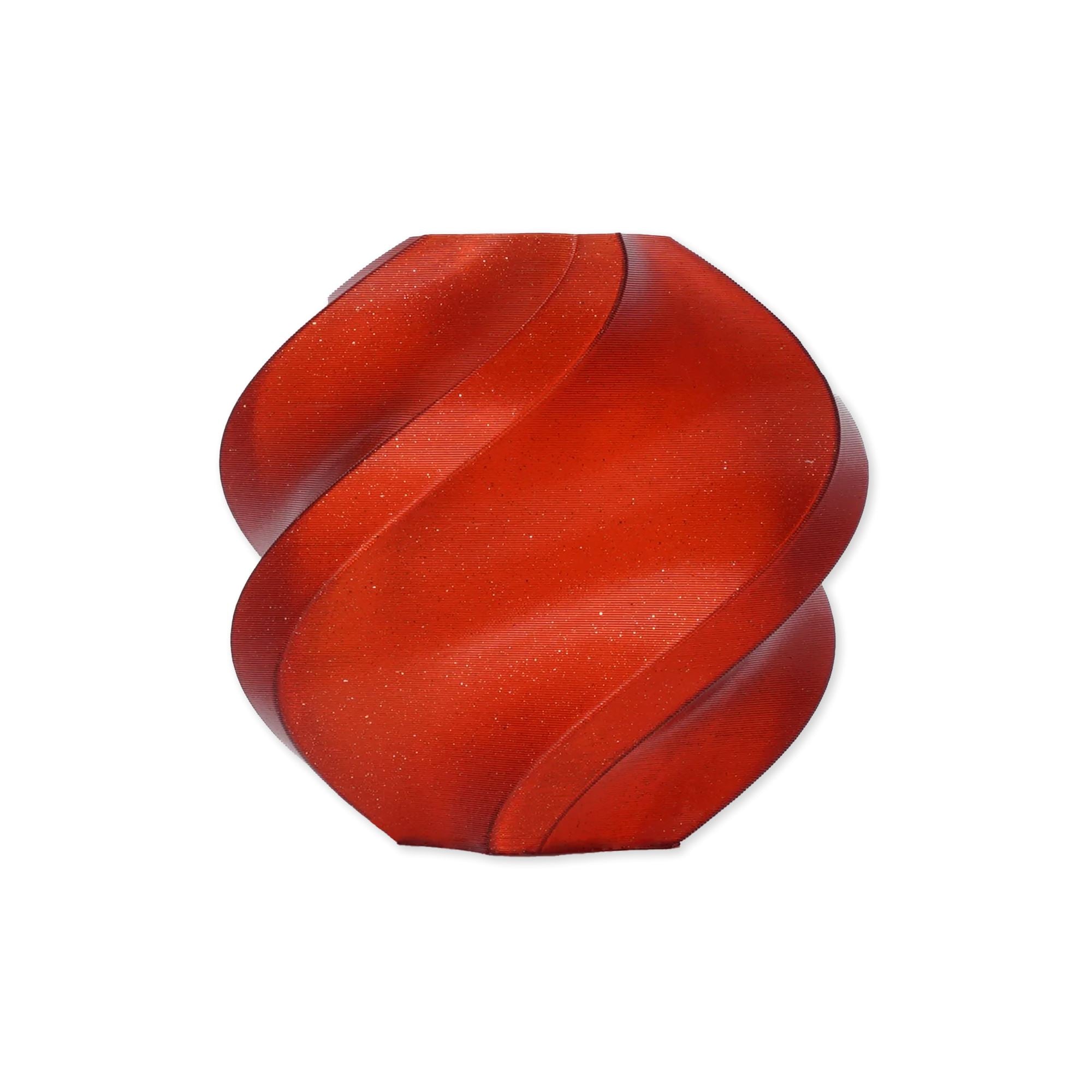 Bambu Labs PLA Sparkle Filament With Spool 3D Printer Bambu Lab Crimson Red Sparkle (13200) 