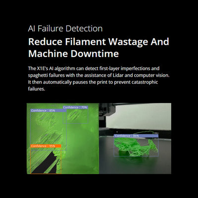 Bambu Labs X1E Professional 3D Printer Base Bundle 3D Printer Bambu Lab 