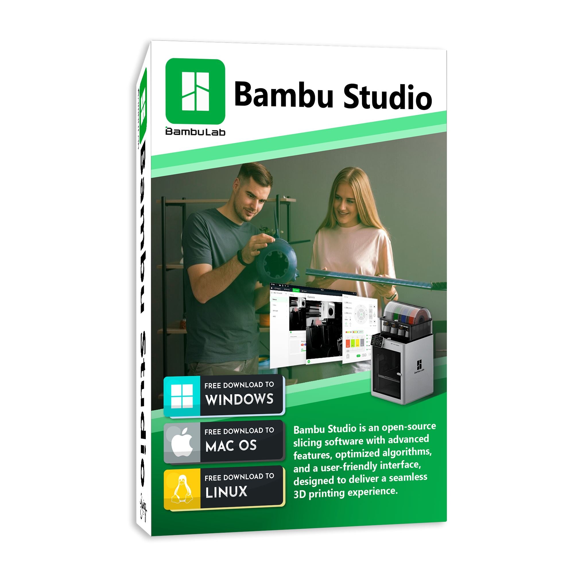 Bambu Labs X1E Professional 3D Printer Base Bundle 3D Printer Bambu Lab 