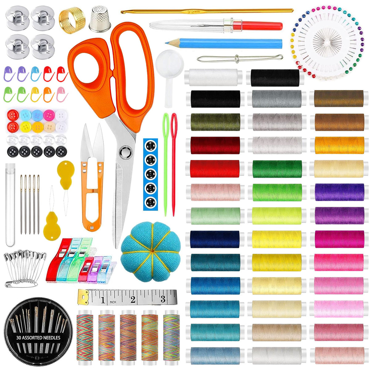 Bernette B35 Sewing Machine with Sewing Thread &amp; 200+ Accessories Brother Sewing Bundle Bernette 