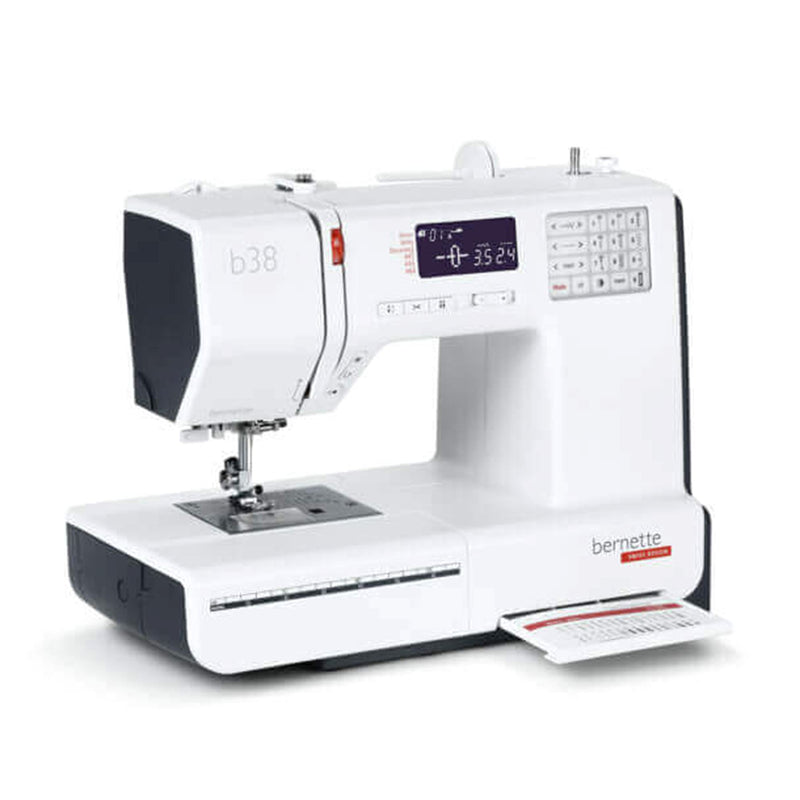 Bernette B38 Top End Computerized Sewing Machine Bundle w/ 8 Pressure Feet Brother Sewing Bundle Bernette 