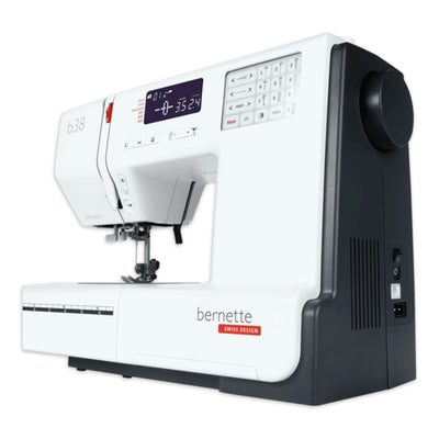Bernette B38 Top End Sewing Machine Bundle with Deluxe 100pc Thread Kit Brother Sewing Bundle Bernette 