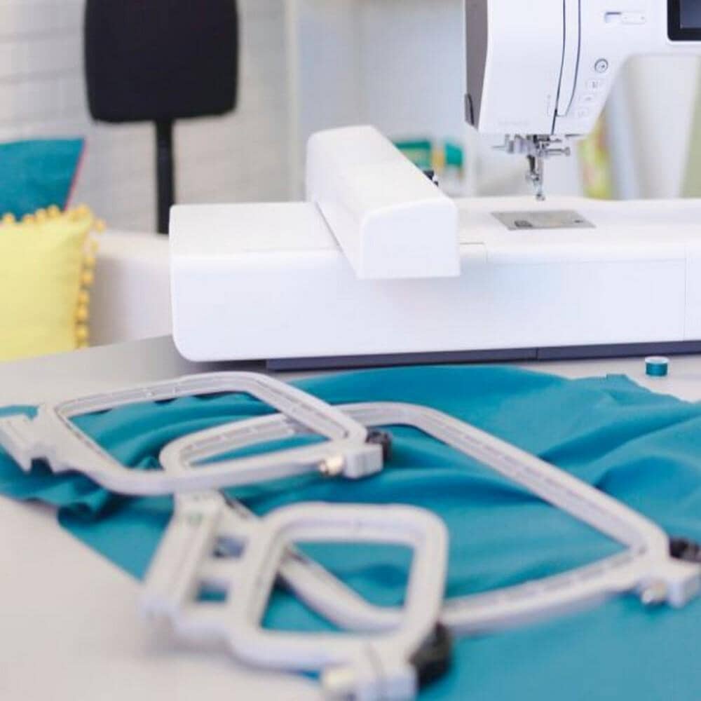 Bernette B70 10" x 6" Embroidery Machine Deluxe Bundle by The Fashion Class Brother Sewing Bundle Bernette 