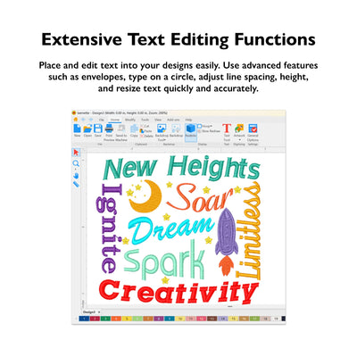 Bernette Customize Embroidery Software by DIME Software Bernette 