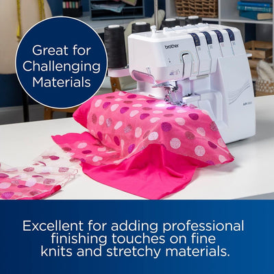 Brother Air1800 Air Serger with Jet-Air Threading & Thread Kit Brother Sewing Bundle Brother 