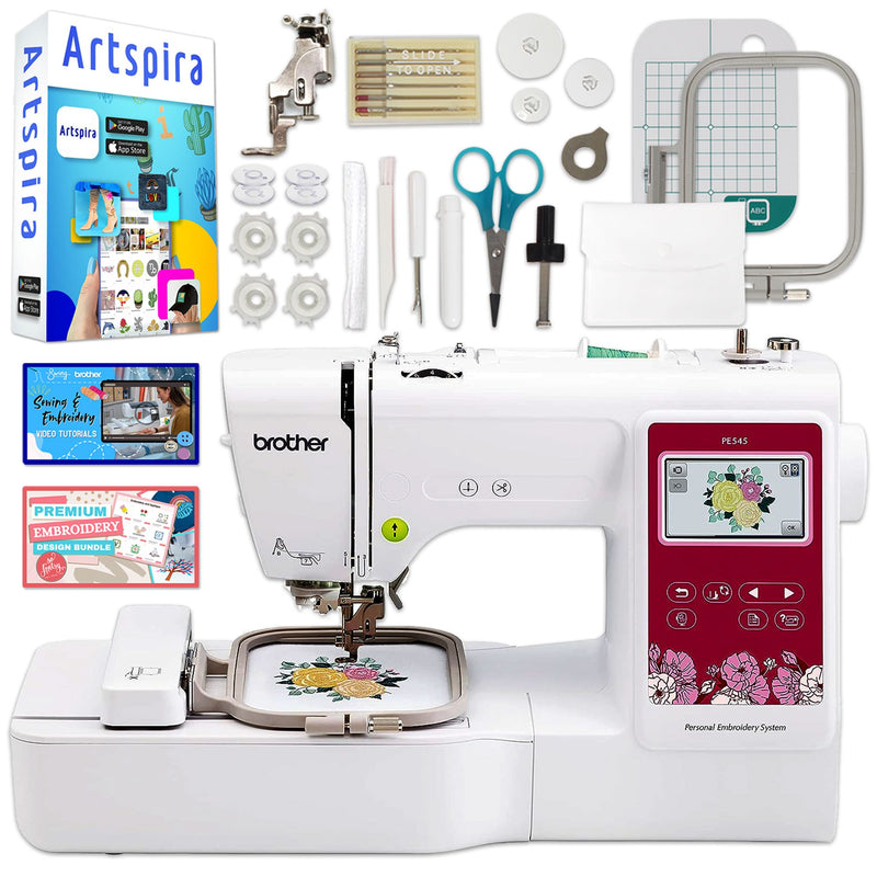 Brother PE545 Embroidery 4