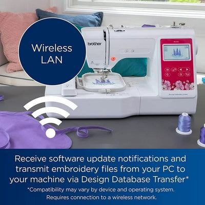 Brother PE545 Embroidery Machine with 4" x 4" Hoop & Accessories Brother Sewing Bundle Brother 