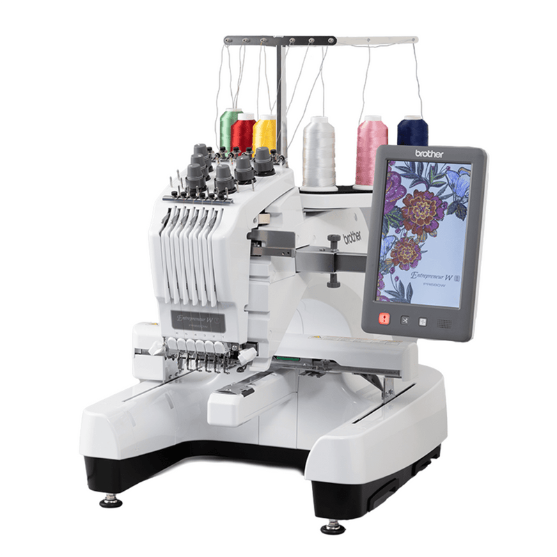 Brother PR680W 6-Needle Embroidery Machine with 40+ Accessories Swing Design 11
