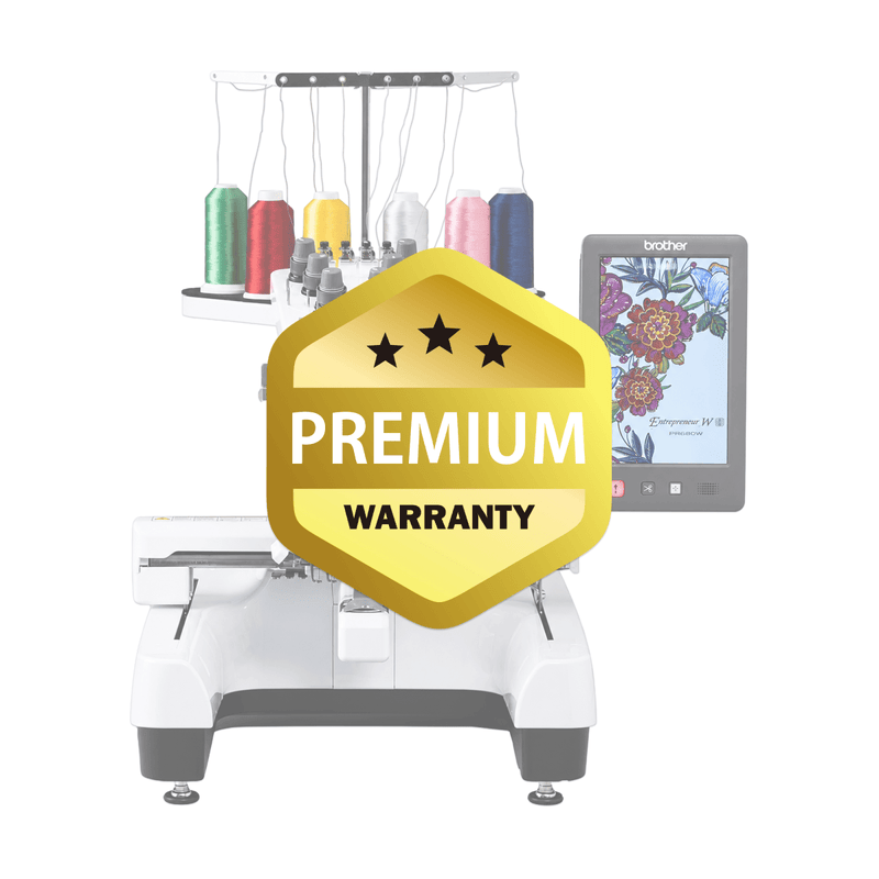 Brother PR680W 6-Needle Embroidery Machine with 40+ Accessories Swing Design 7