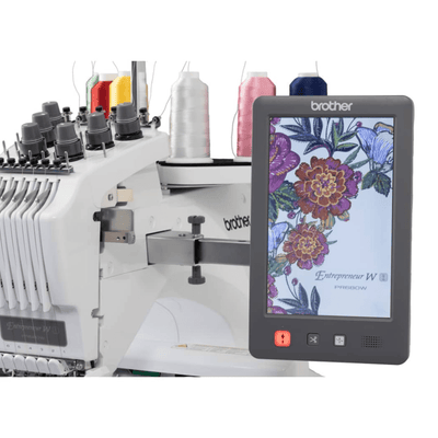 Brother PR680W 6-Needle Embroidery Machine with 40+ Accessories Swing Design 16