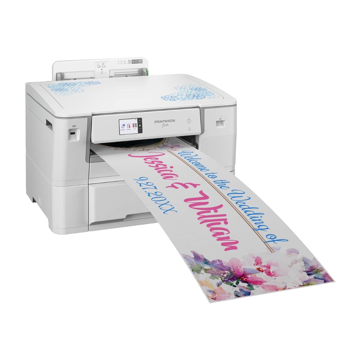 Brother PrintModa Dual Function Fabric Printer with Print Media & Artspira Swing Design 