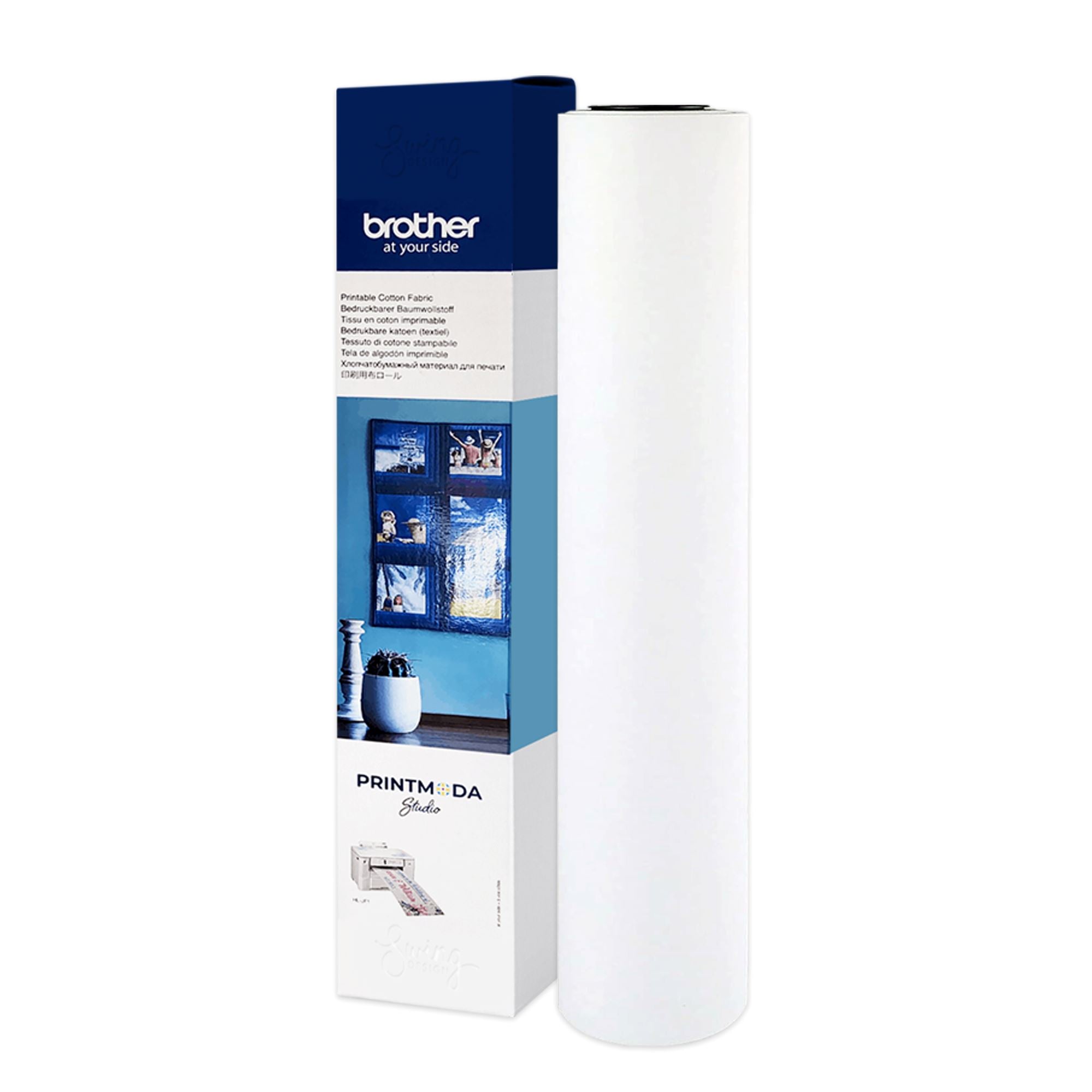 Brother PrintModa Dual Function Fabric Printer with Print Media & Artspira Swing Design 