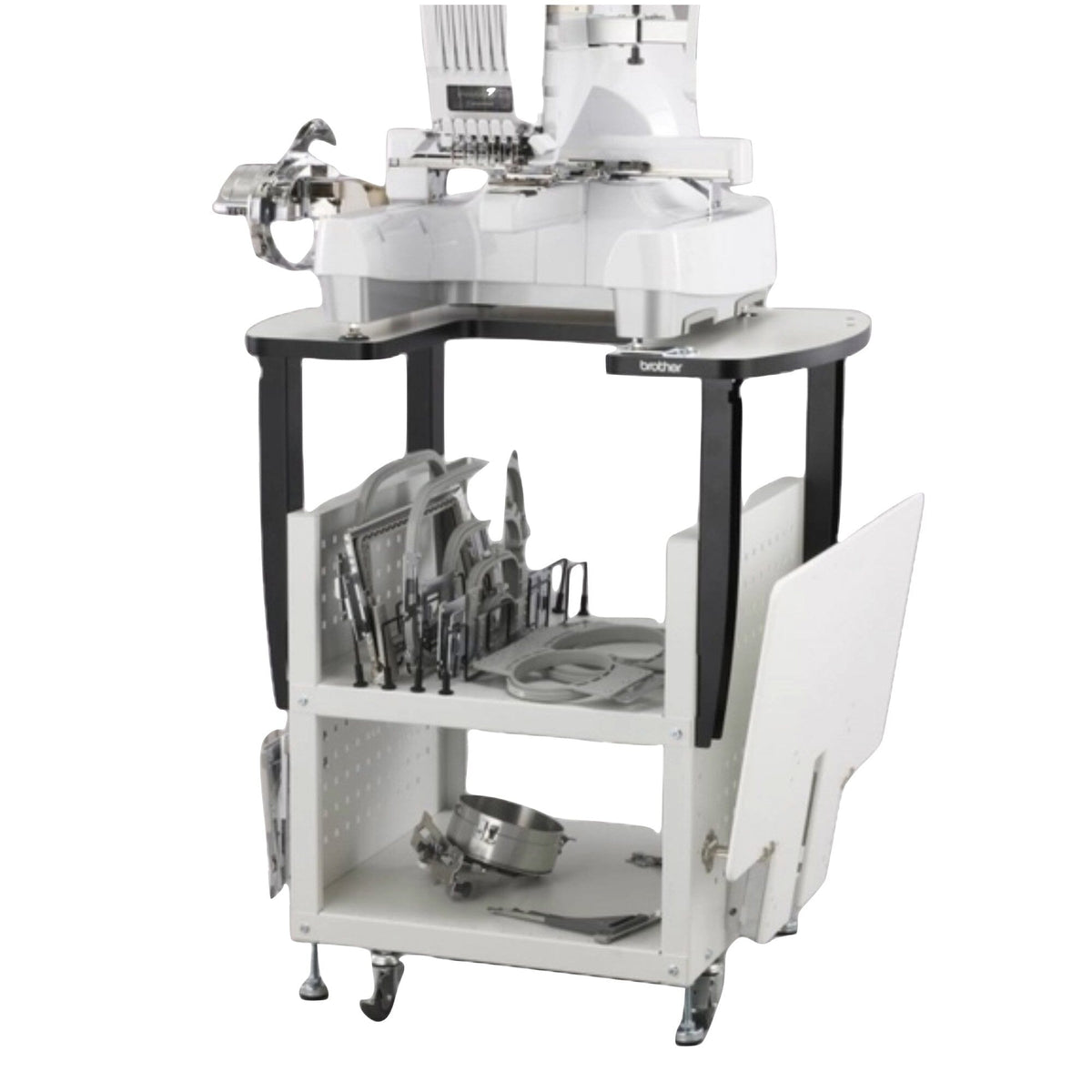 Brother PRS100 & PR-Series Metal Stand with Storage Brother Sewing Bundle Brother 