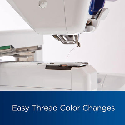 Brother PRS100 Single-Needle Embroidery Machine w/ Hat Hoop Set, Accessories Kit Brother Sewing Bundle Brother 