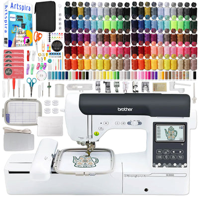 Brother SE2000 Embroidery &amp; Sewing Machine w/ Deluxe Sewing Bundle Brother SE2000 Embroidery Machines Brother 