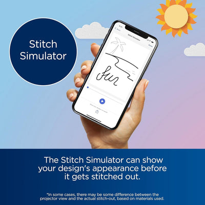 Brother Skitch PP1 4" x 4" Embroidery Machine Bundle with Artspira Studio Brother Sewing Bundle Brother 