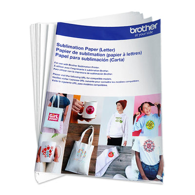 Brother SP-1 8.5in x 11in Sublimation Paper - 100 Sheets Sublimation Brother 