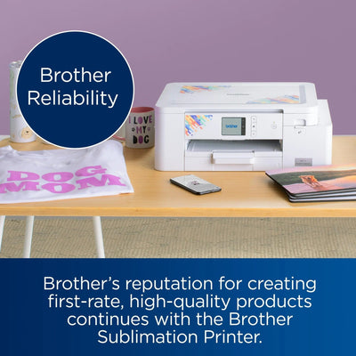Brother SP-1 Sublimation Printer - 8.5in x 11in Sublimation Bundle Brother 
