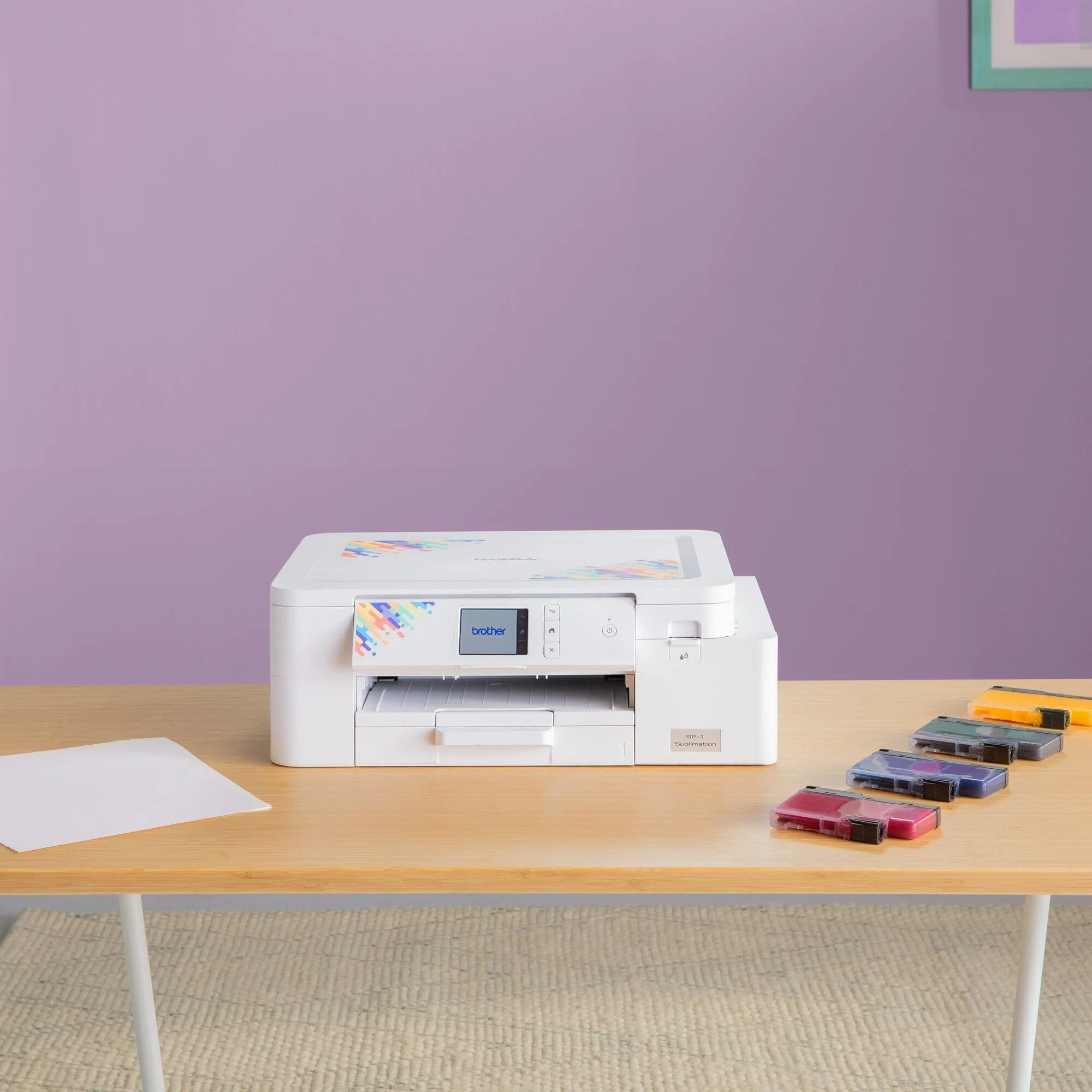 Brother SP-1 Sublimation Printer - 8.5in x 11in Sublimation Bundle Brother 