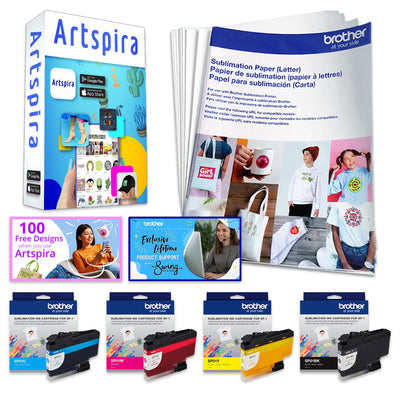 Brother SP-1 Sublimation Printer & Ink Base Bundle Sublimation Bundle Brother 