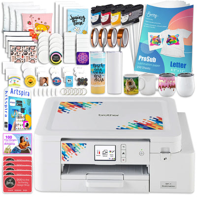 Brother SP-1 Sublimation Printer with Deluxe Starter Bundle Sublimation Bundle Brother 