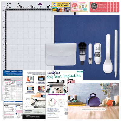 Brother SP-1 Sublimation Printer with ScanNCut Fabric & Vinyl Cutter Sublimation Bundle Brother 