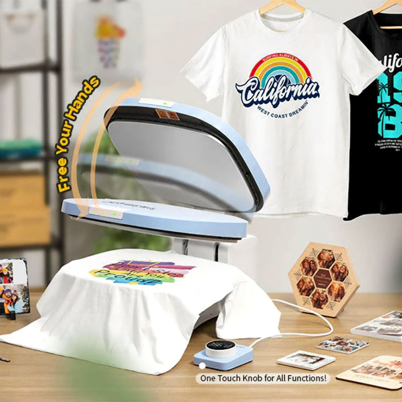 Craft Express 12in x 15in Elite Auto Heat Press - Swing Design2