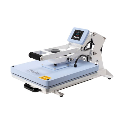 Craft Express Otter PRO Clamshell Slide-Out 16in x 20in Heat Press - Swing Design1