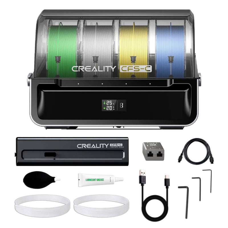 Creality CFS-C Multicolor Anti-Moisture Filament System | Swing Design
