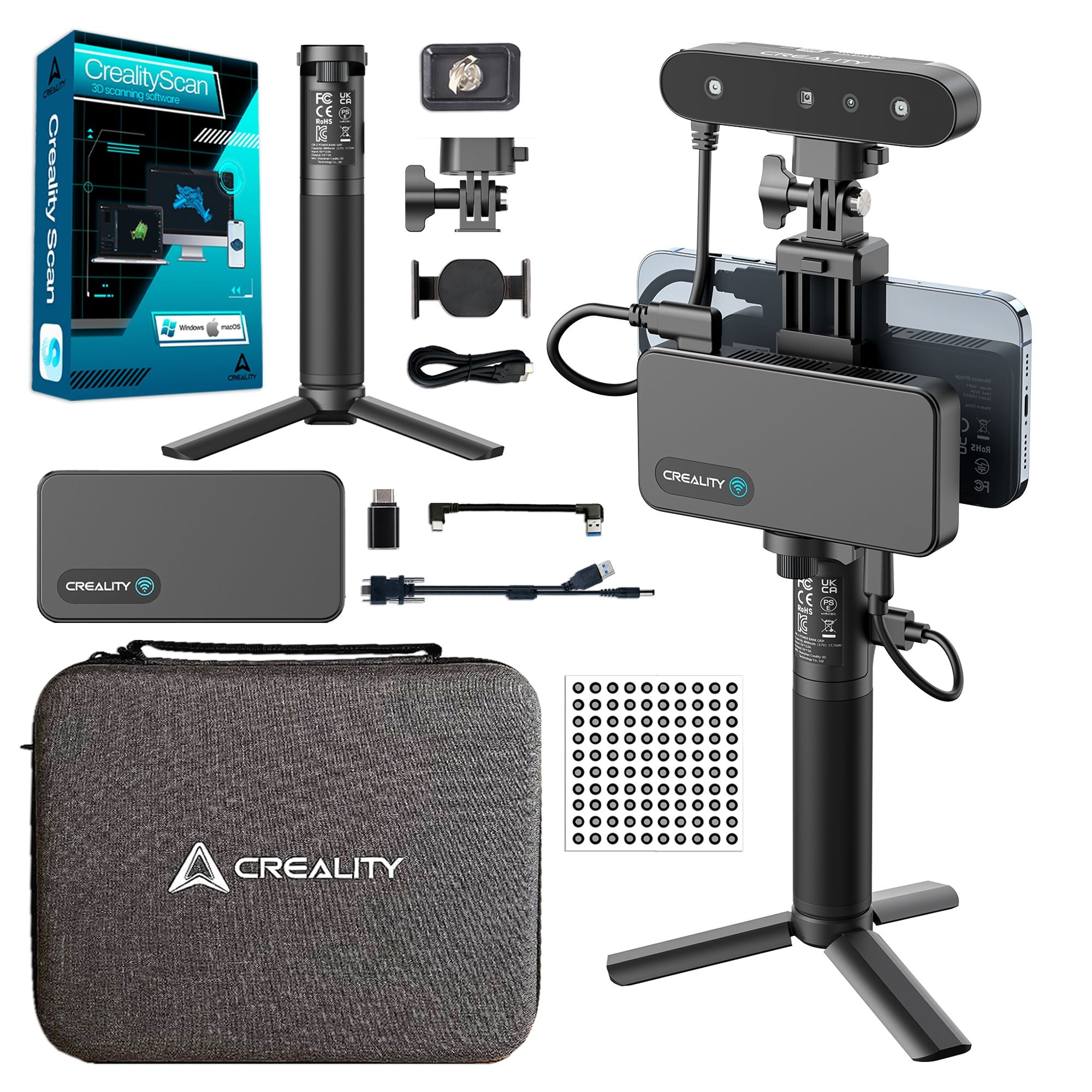 Creality Ferret PRO Wireless Handheld 3D Scanner | Swing Design