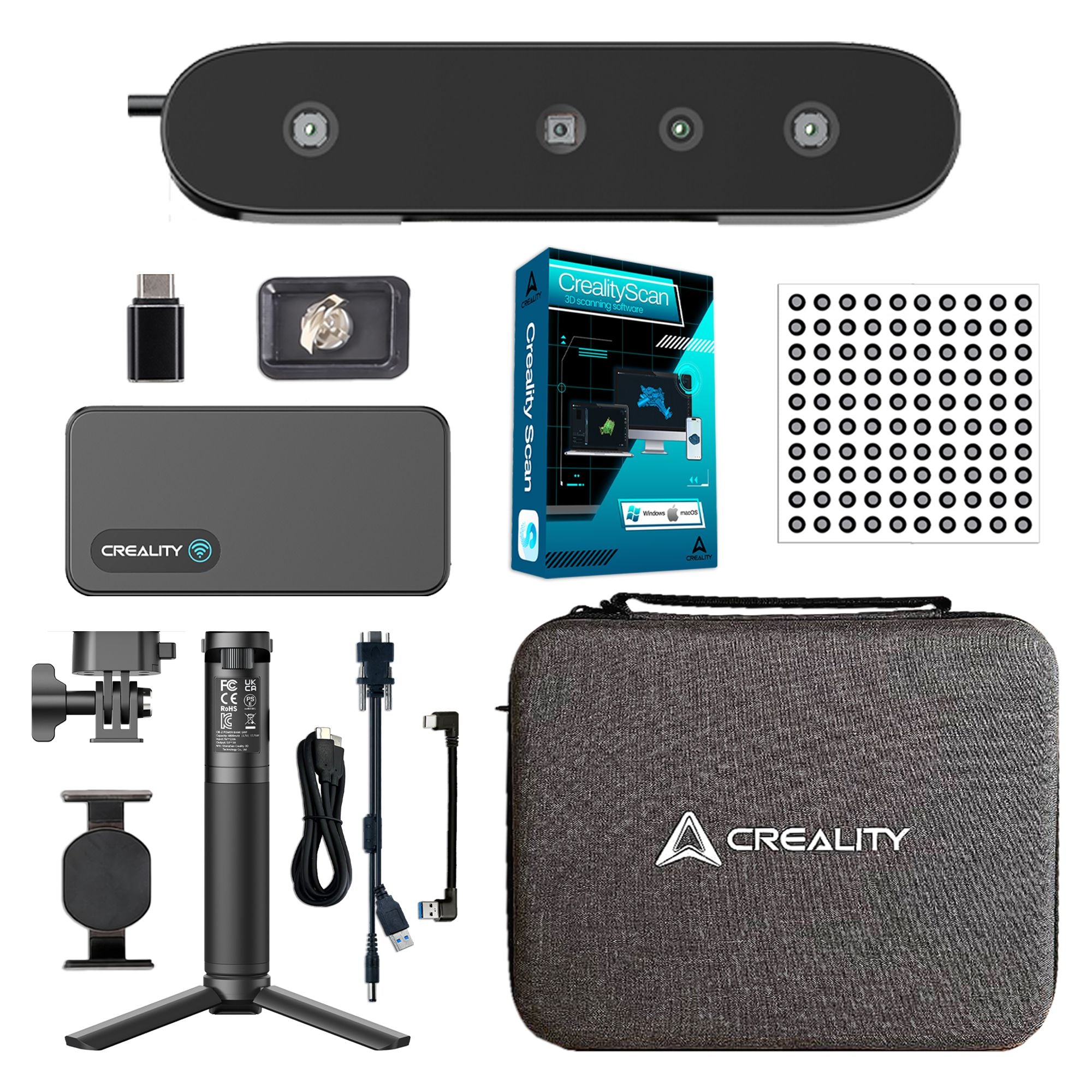 Creality Ferret PRO Wireless Handheld 3D Scanner | Swing Design