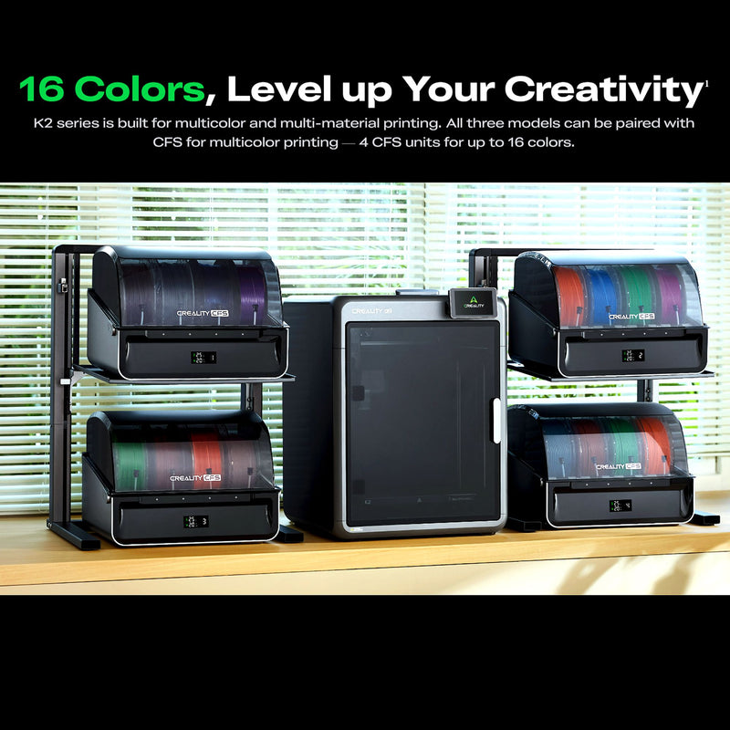 Creality K2 Plus Combo 3D Printer with 4 Spool CFS System Creality K2 3D Printer Bundle Creality 