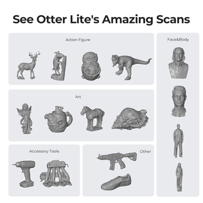 Creality Otter Lite Wireless Handheld 3D Scanner Creality 3D Scanners Creality 