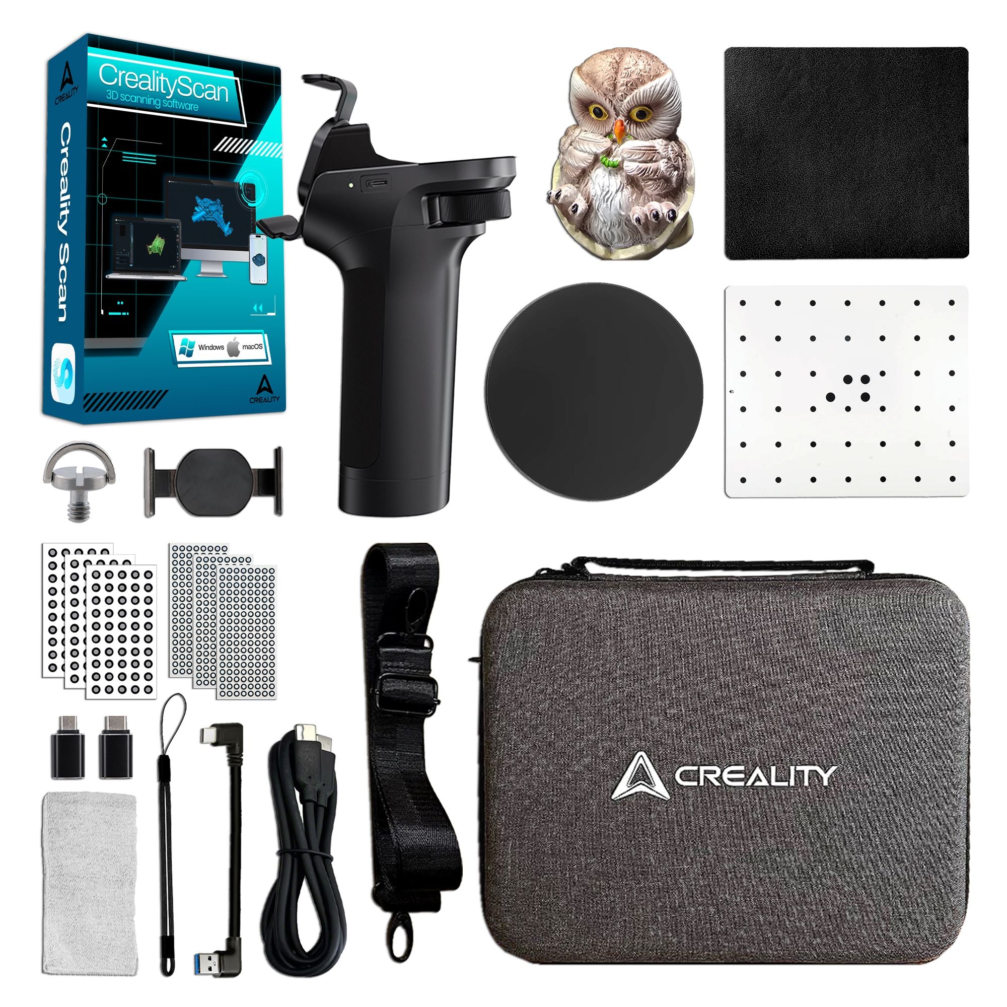 Creality Otter Lite Wireless Handheld 3D Scanner | Swing Design