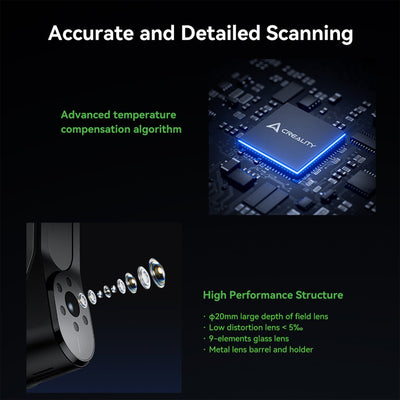 Creality Raptor CR-Scan Ultra High Accuracy 3D Scanner Creality 3D Scanners Creality 