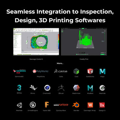 Creality Raptor PRO Handheld 3D Scanner Creality 3D Scanners Creality 