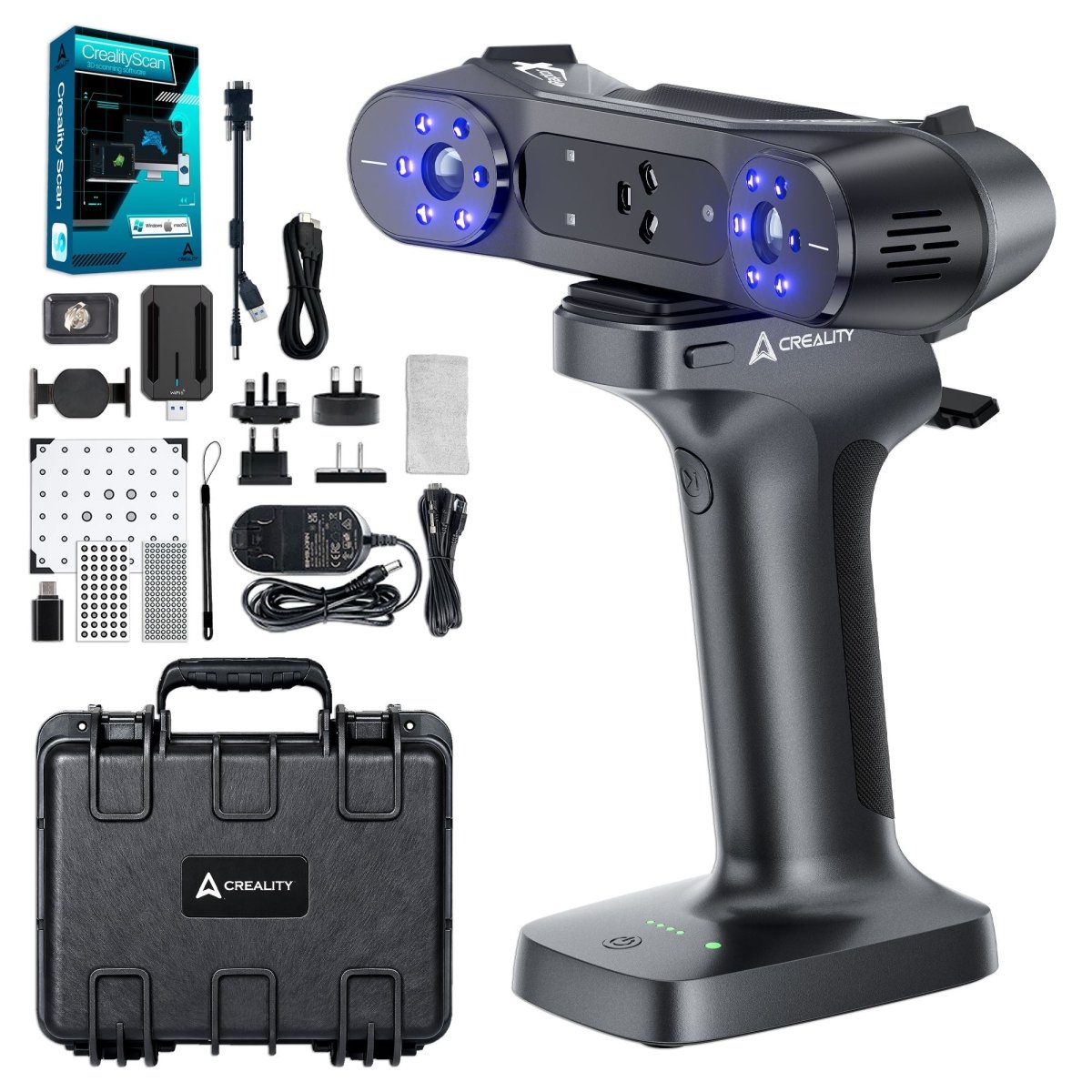 Creality RaptorX Wireless Handheld 3D Scanner | Swing Design