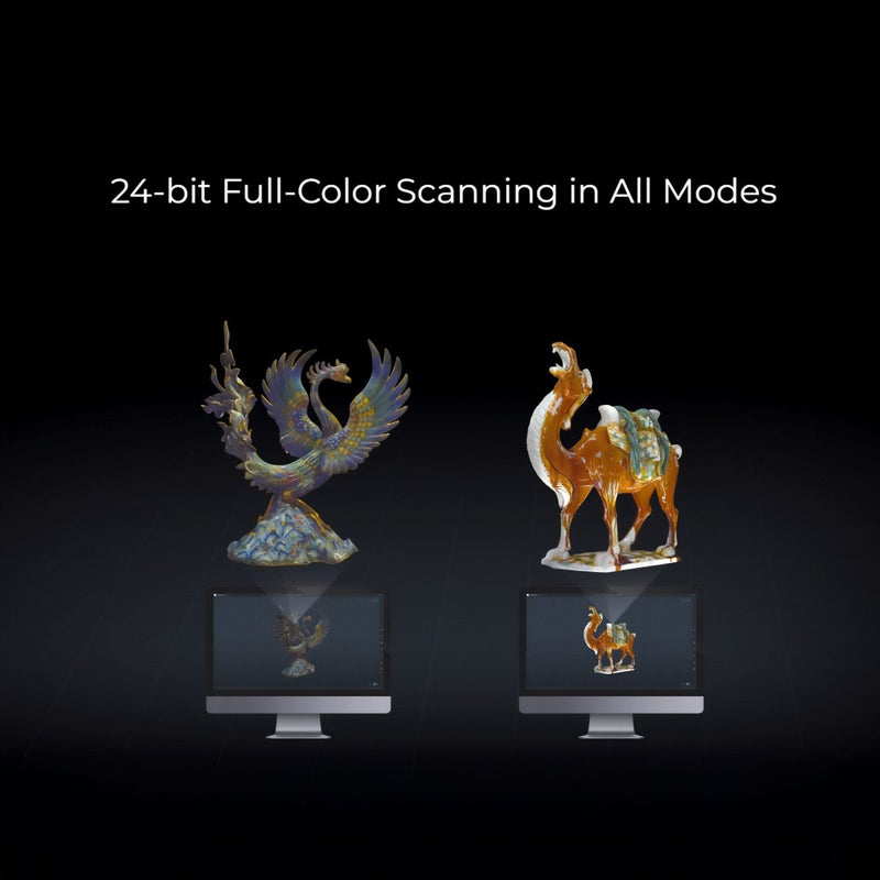 Creality RaptorX Wireless Hybrid Blue Laser & NIR 3D Scanner Swing Design 5
